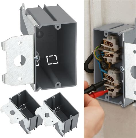 electrical box pop out|1 gang electrical outlet box.